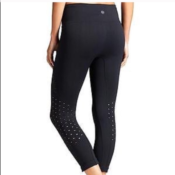 Athleta Pants - Athleta Power Through Mesh Capris